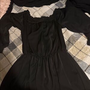 Elegant Black Women's Dress